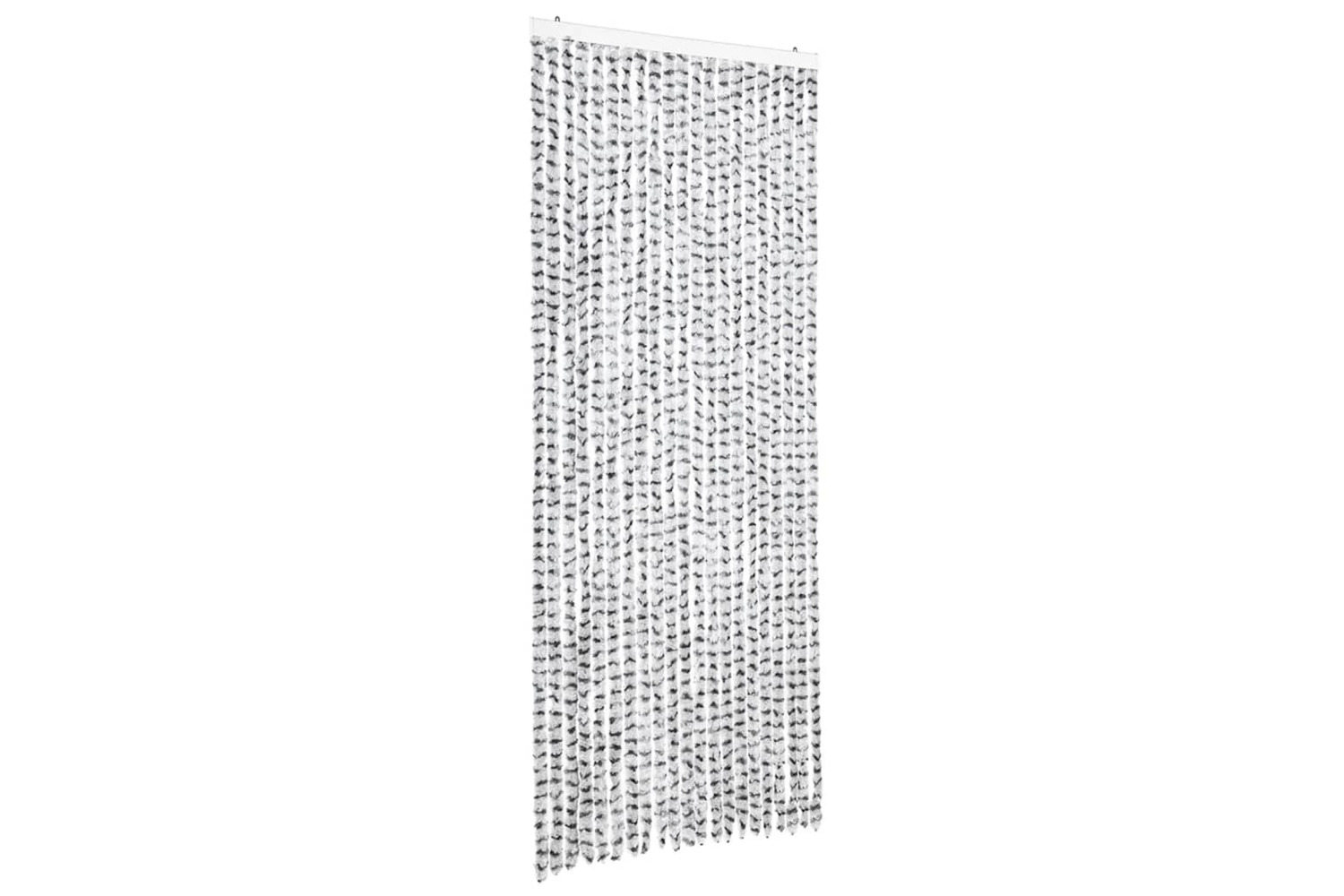 vidaXL Insect Curtain Light And Dark Grey 90x220cm Chenille