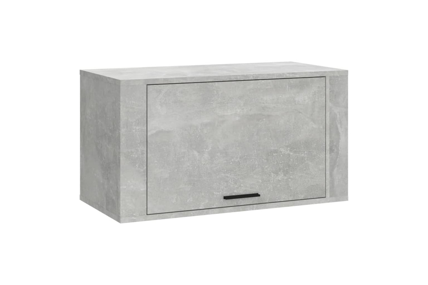 vidaXL 821016 Wall-mounted Shoe Cabinet Concrete Grey 70x35x38cm Engineered Wood