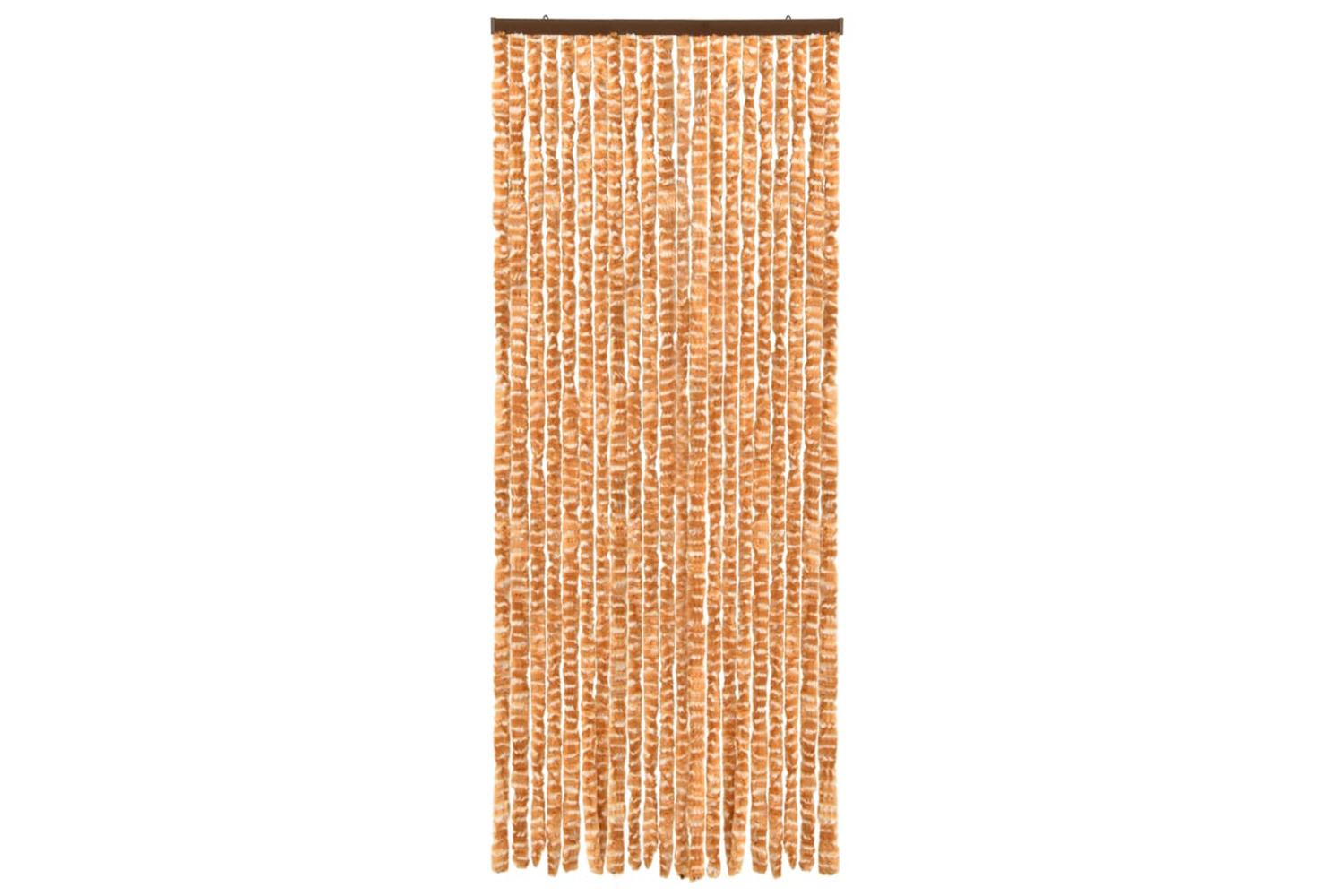 vidaXL Insect Curtain Ochre And White 56x185cm Chenille