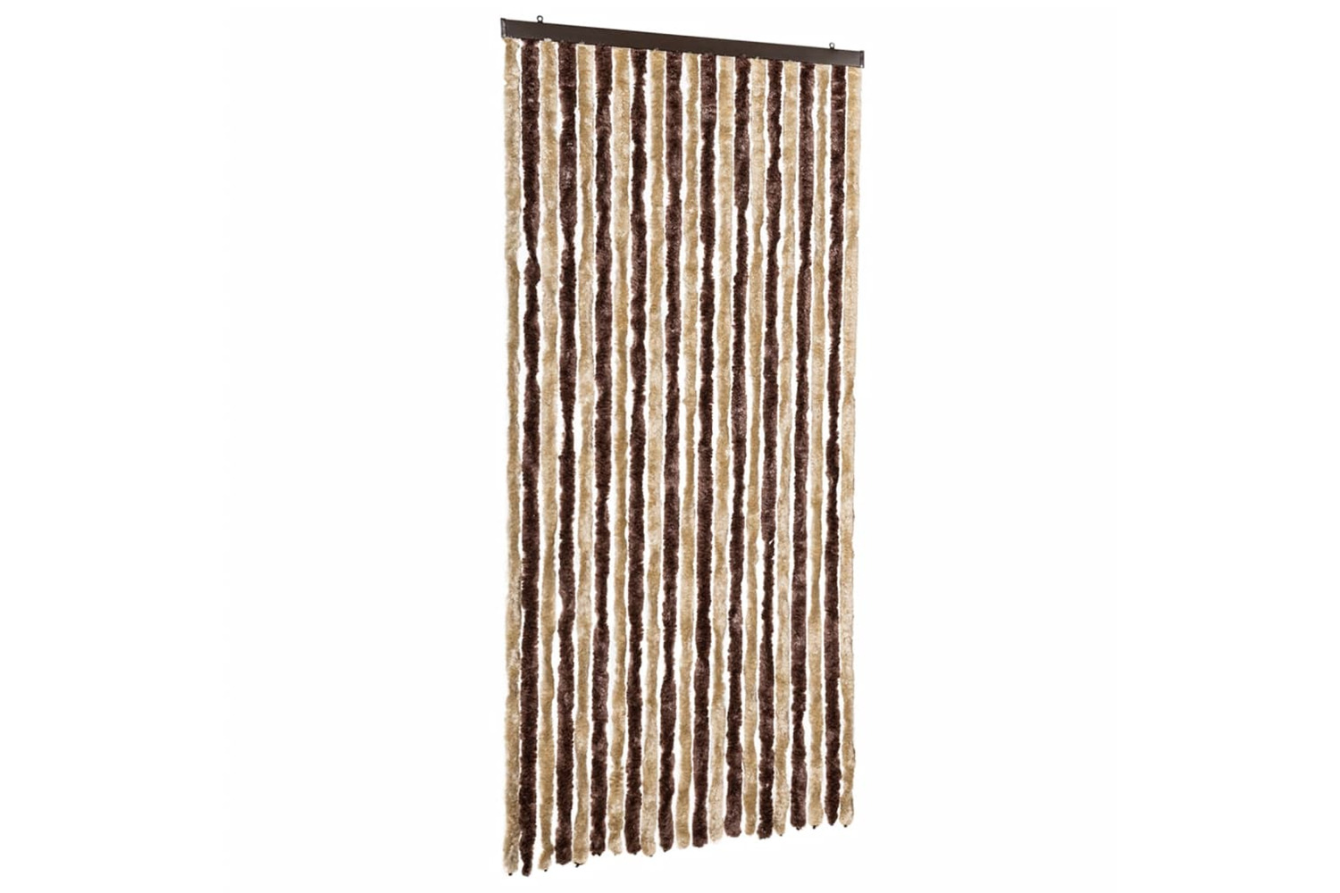 vidaXL Insect Curtain Beige And Light Brown 90x200cm Chenille