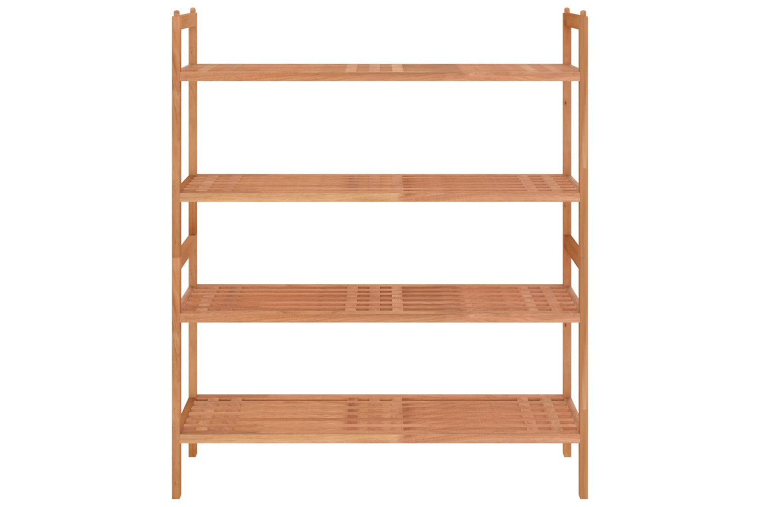 vidaXL 350362 Shoe Racks 2 Pcs 69x27x41cm Solid Wood Walnut