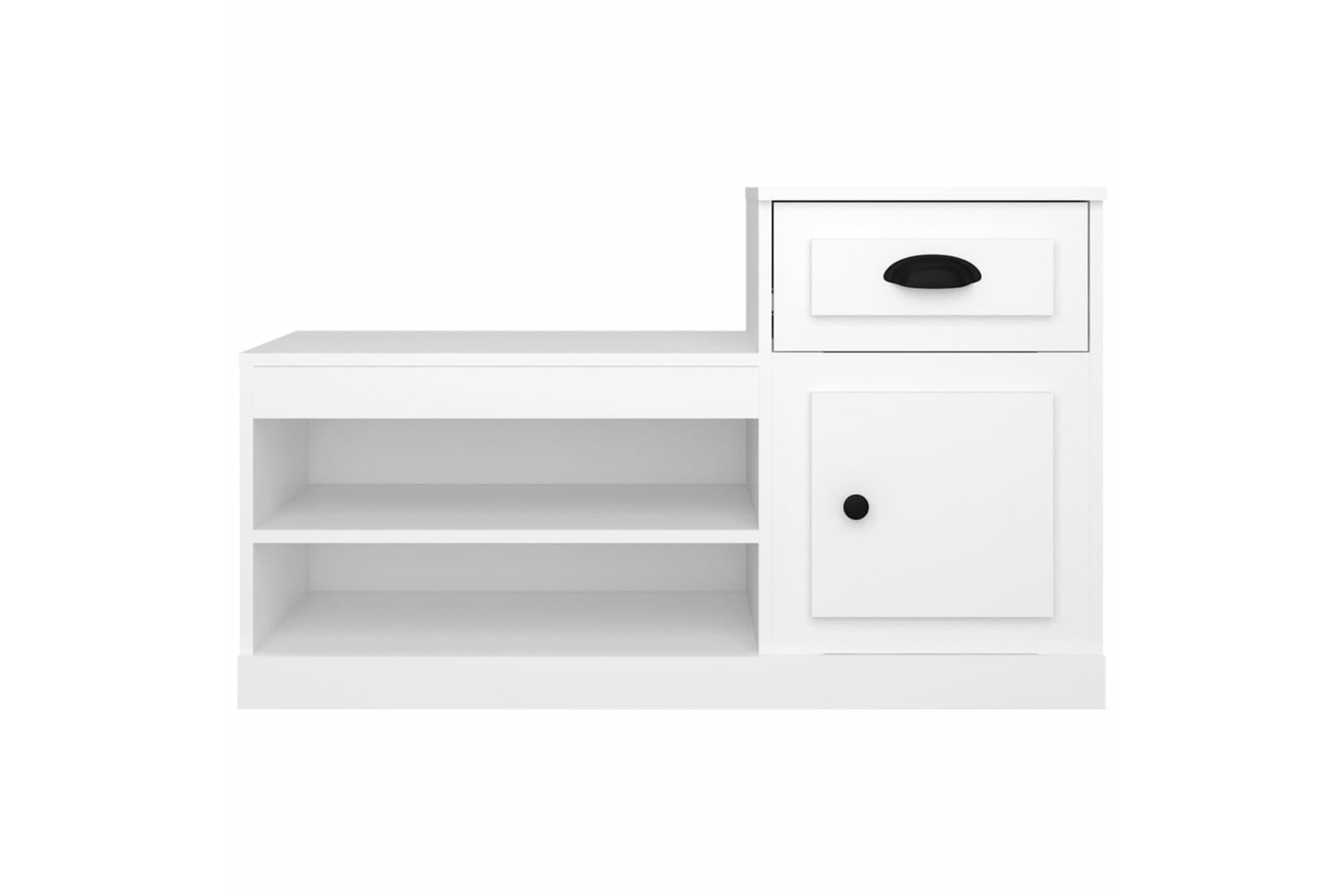 vidaXL 816416 Shoe Cabinet White 100x42x60cm Engineered Wood