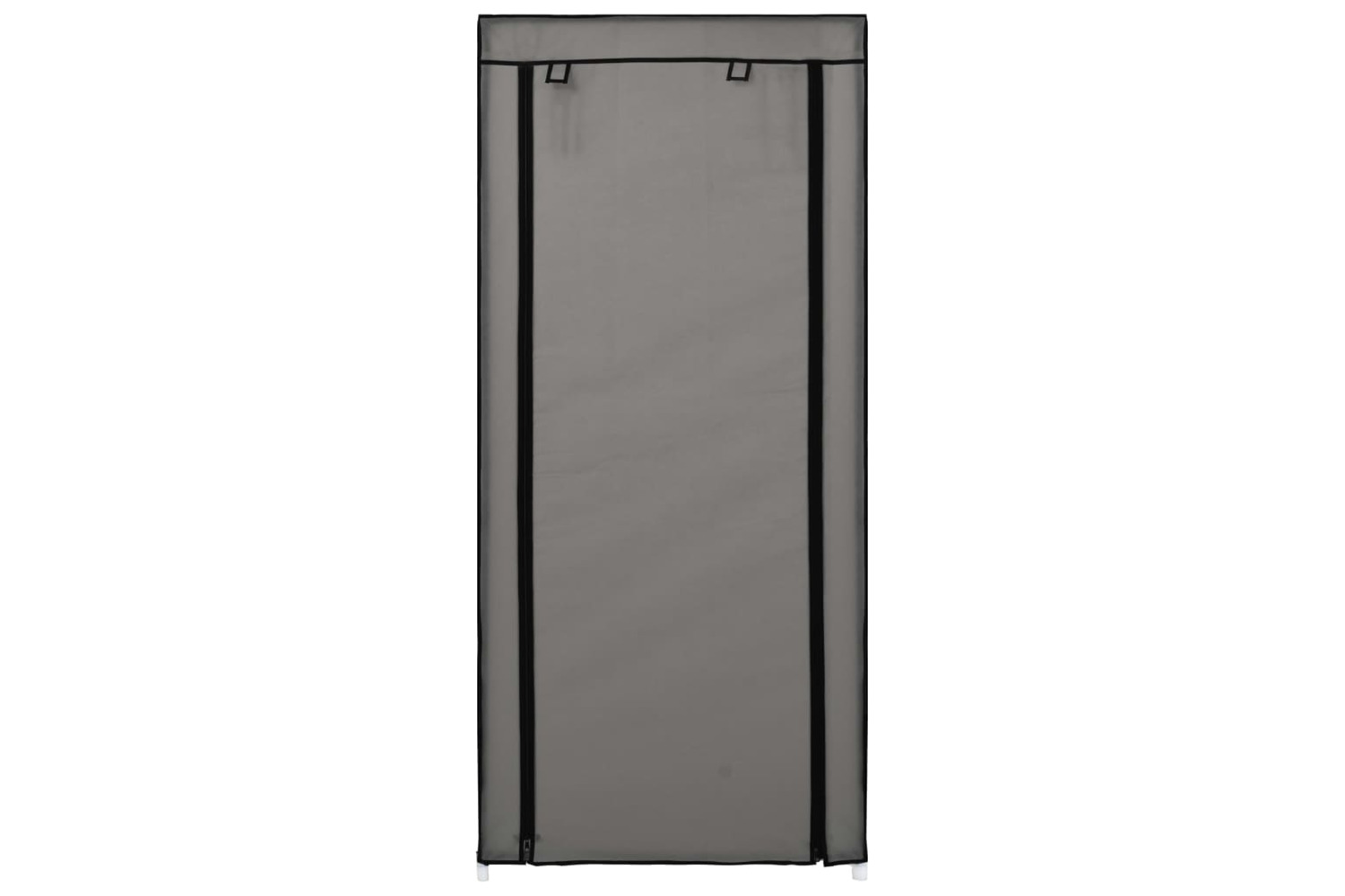 vidaXL 282430 Shoe Cabinet With Cover Grey 58x28x106cm Fabric