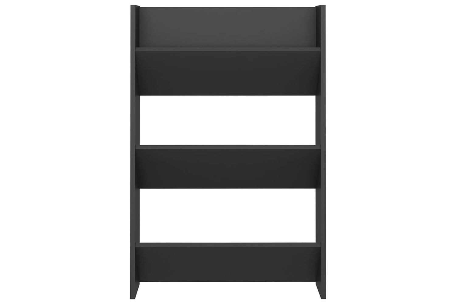 vidaXL 806763 Wall Shoe Cabinet Grey 60x18x90cm Engineered Wood