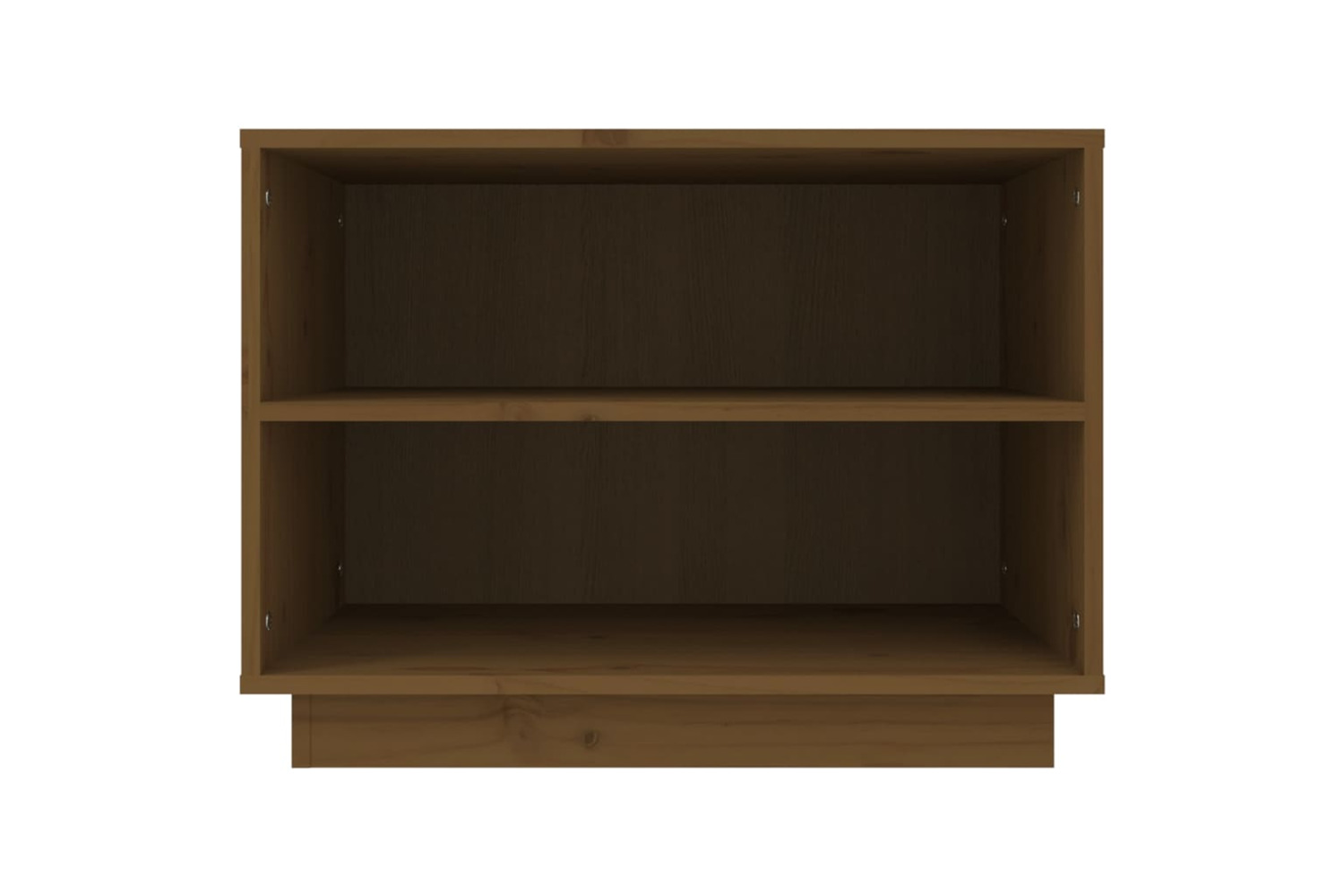 vidaXL 813548 Shoe Cabinet Honey Brown 60x34x45cm Solid Wood Pine