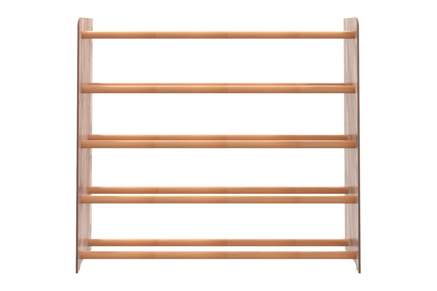 vidaXL 327347 Shoe Rack Brown 90x24x81cm Engineered Wood