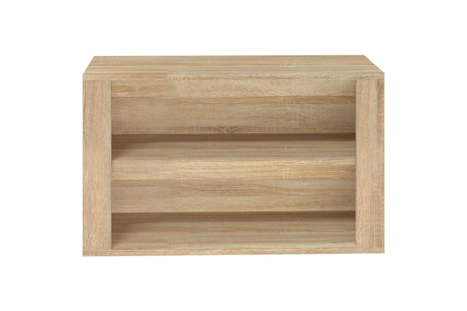 vidaXL 816899 Shoe Rack Sonoma Oak 75x35x45cm Engineered Wood