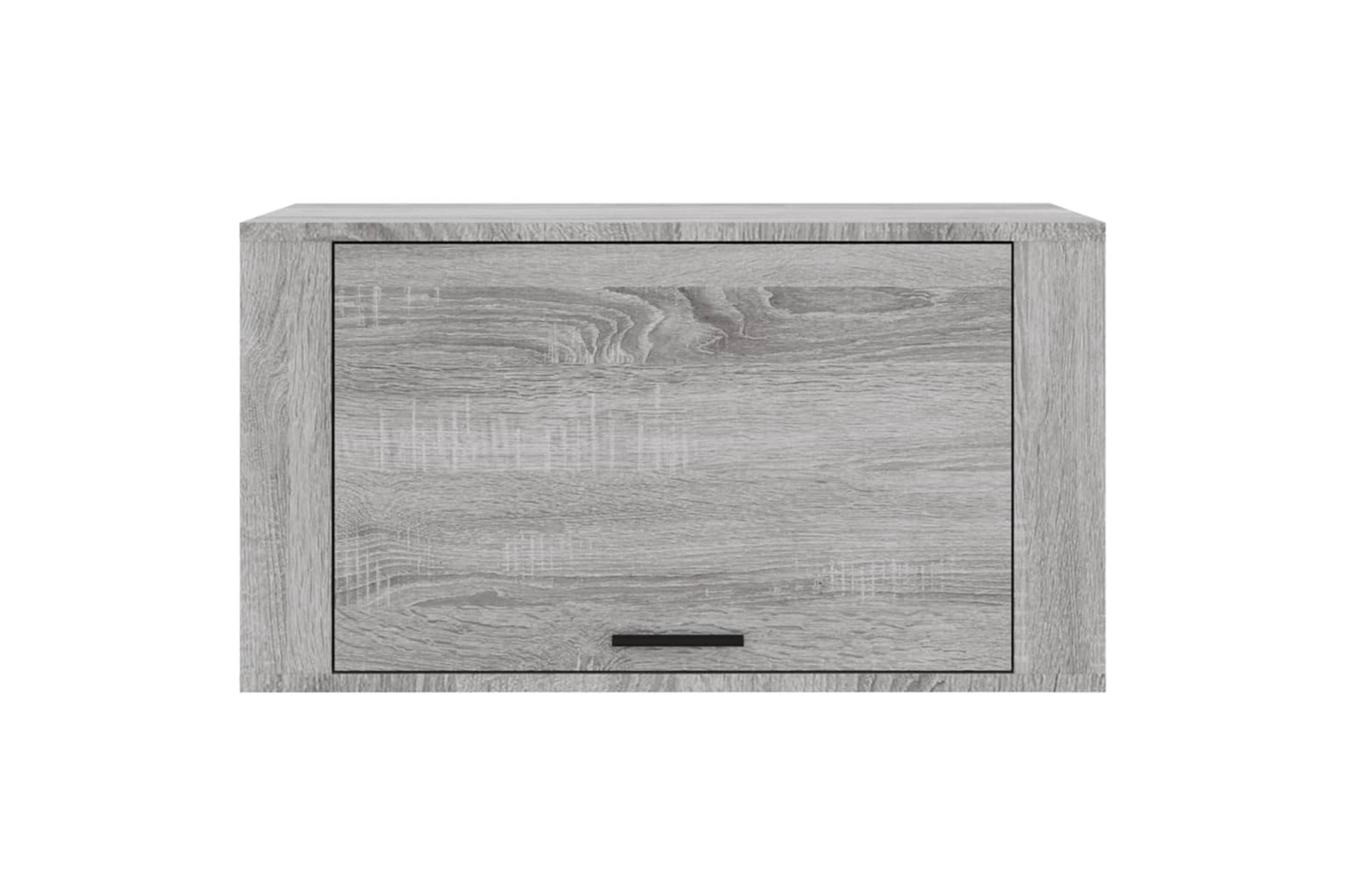 vidaXL 821018 Wall-mounted Shoe Cabinet Grey Sonoma 70x35x38cm Solid Wood Pine