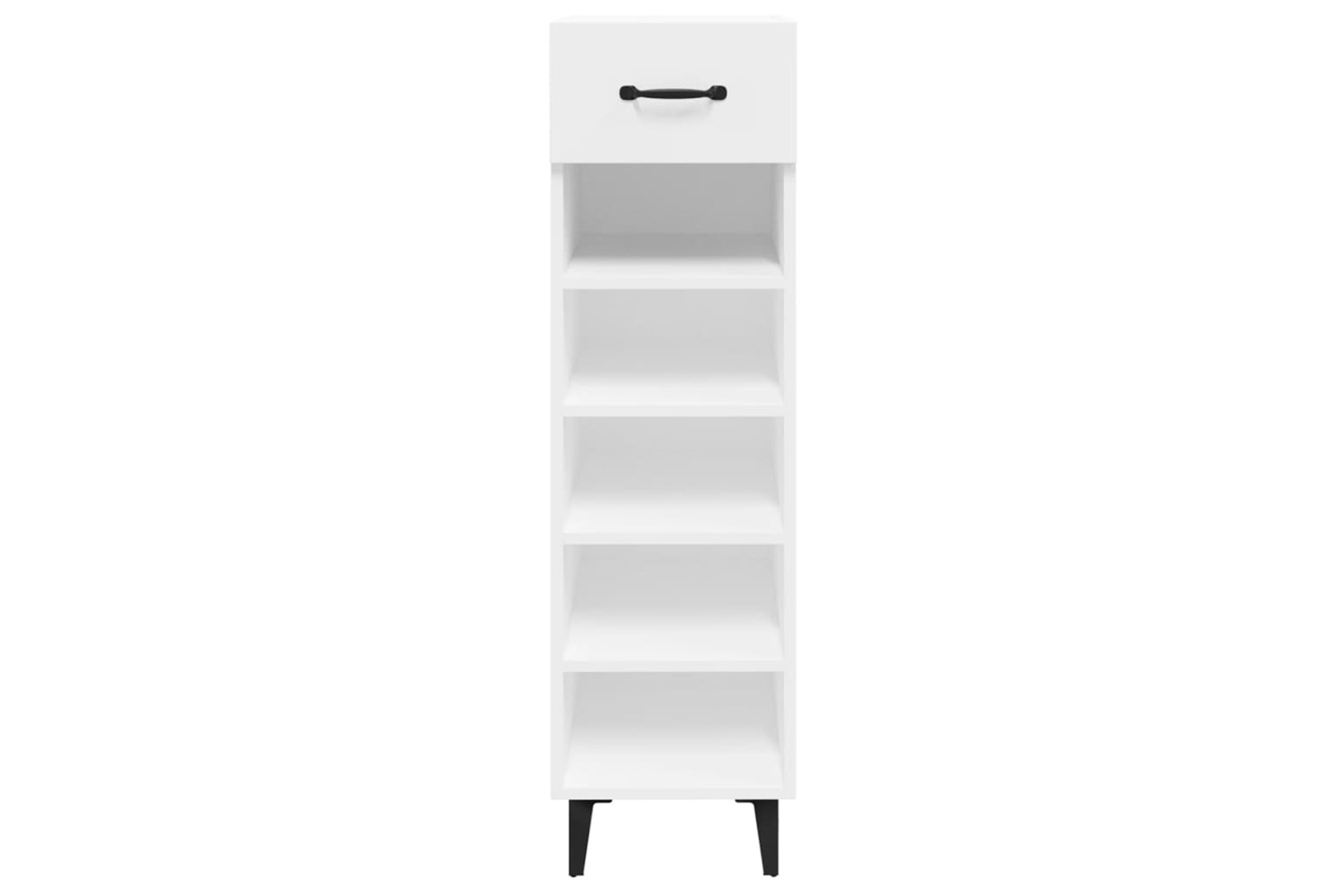 vidaXL 812807 Shoe Cabinet White 30x35x105cm Engineered Wood