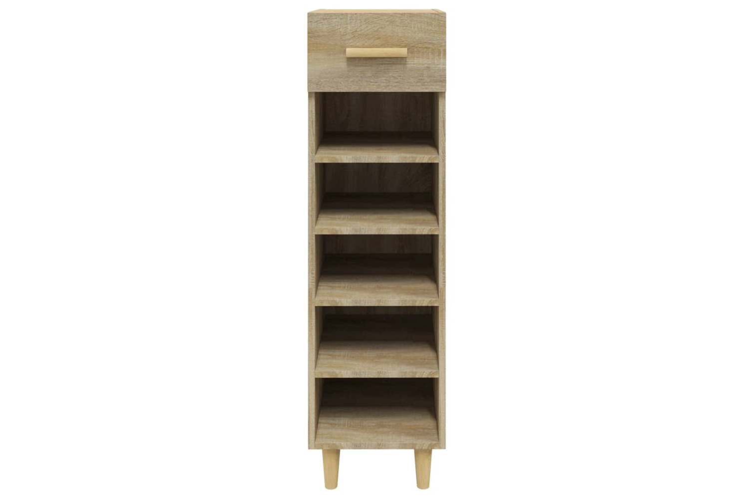 vidaXL 812801 Shoe Cabinet Sonoma Oak 30x35x105cm Engineered Wood