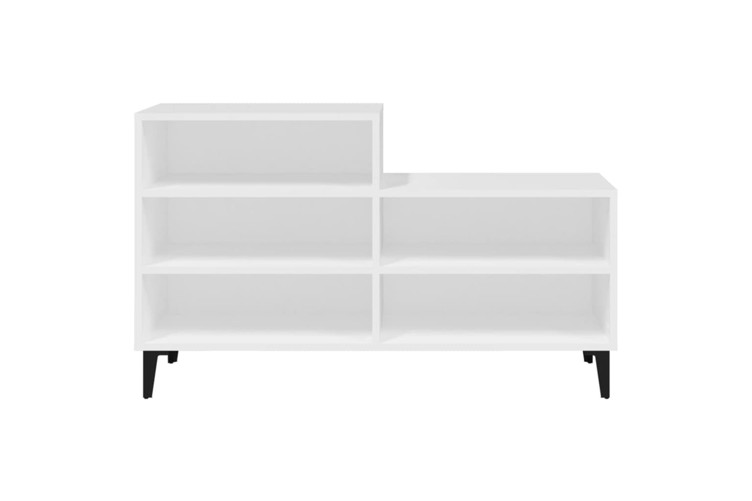 vidaXL 819732 Shoe Cabinet White 102x36x60cm Engineered Wood