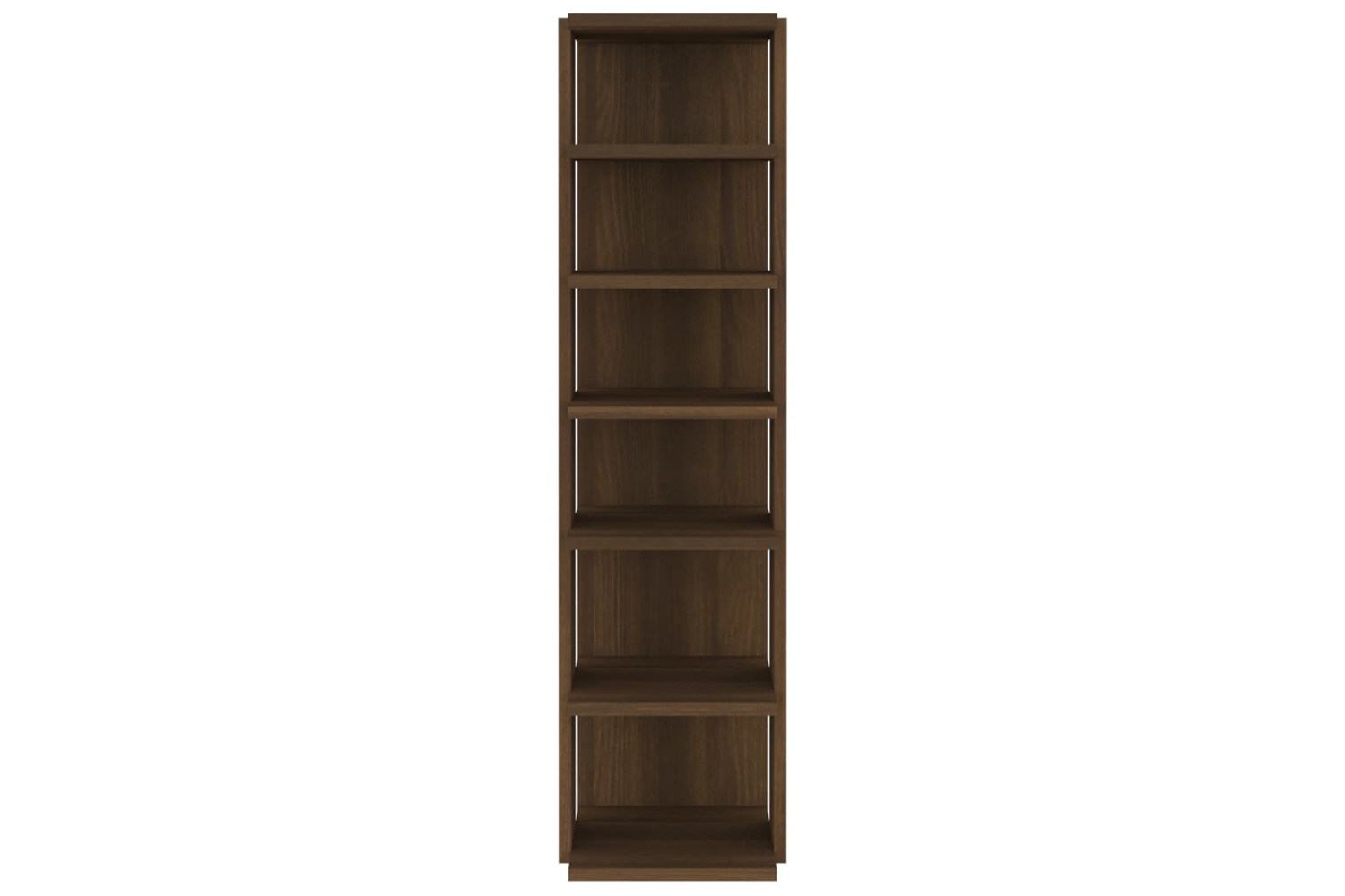 vidaXL 815976 Shoe Rack Brown Oak 27.5x27x102cm Engineered Wood