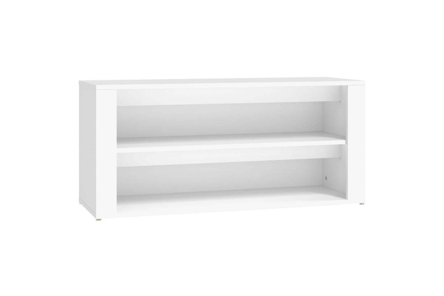vidaXL 816904 Shoe Rack White 100x35x45cm Engineered Wood