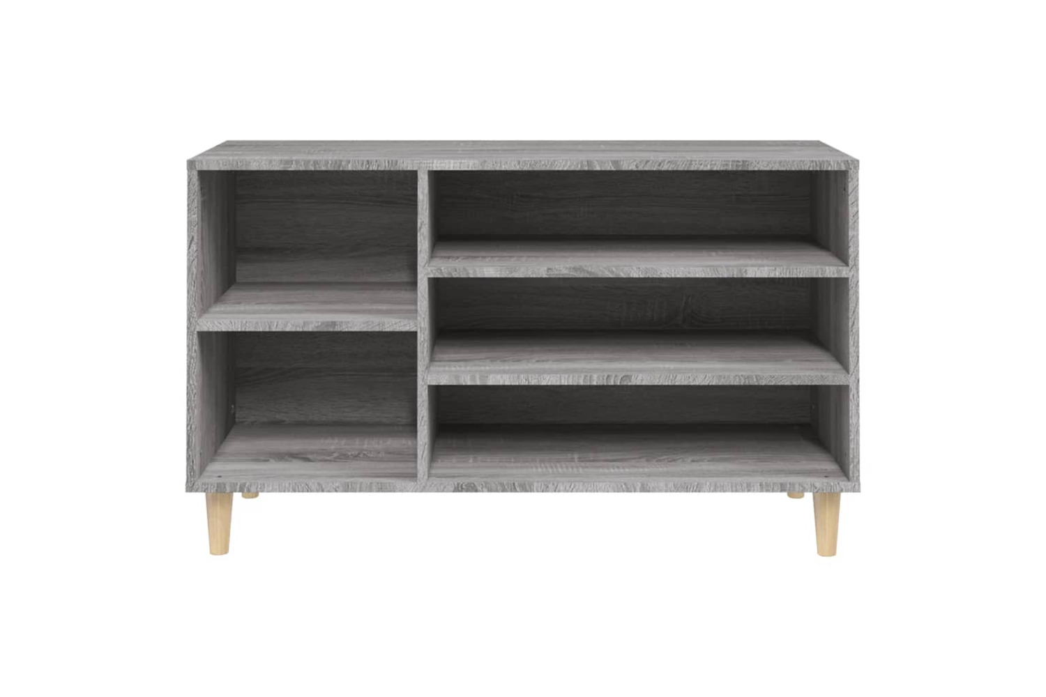 vidaXL 819746 Shoe Cabinet Grey Sonoma 102x36x60cm Engineered Wood