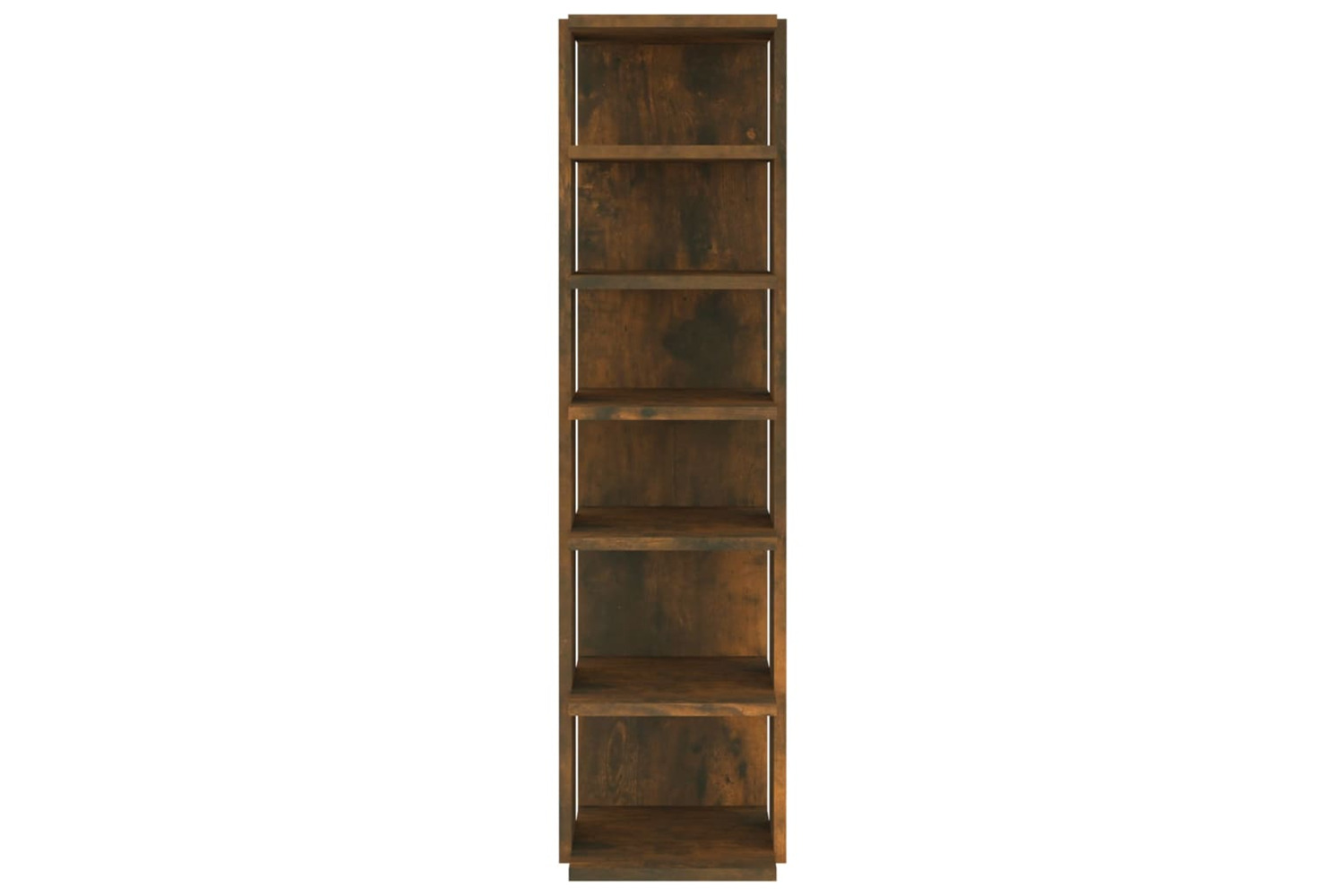 vidaXL 815972 Shoe Rack Smoked Oak 27.5x27x102cm Engineered Wood