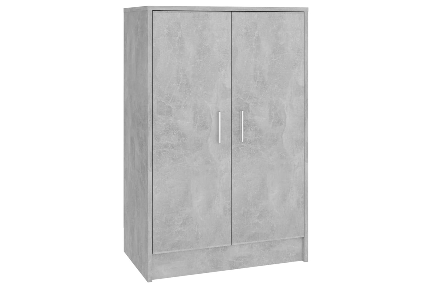 vidaXL Shoe Cabinet Concrete Grey 60x35x92cm Engineered Wood