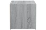 Vidaxl 820518 Box Drawer Grey Sonoma 40.5x40x40 Cm Engineered Wood
