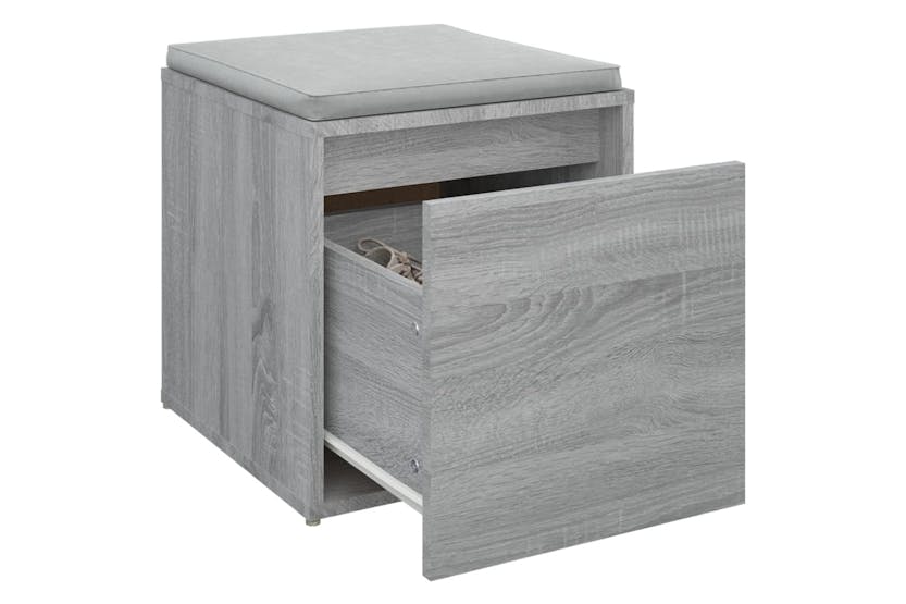 Vidaxl 820518 Box Drawer Grey Sonoma 40.5x40x40 Cm Engineered Wood