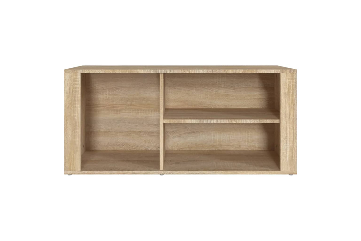 vidaXL 816923 Shoe Cabinet Sonoma Oak 100x35x45cm Engineered Wood