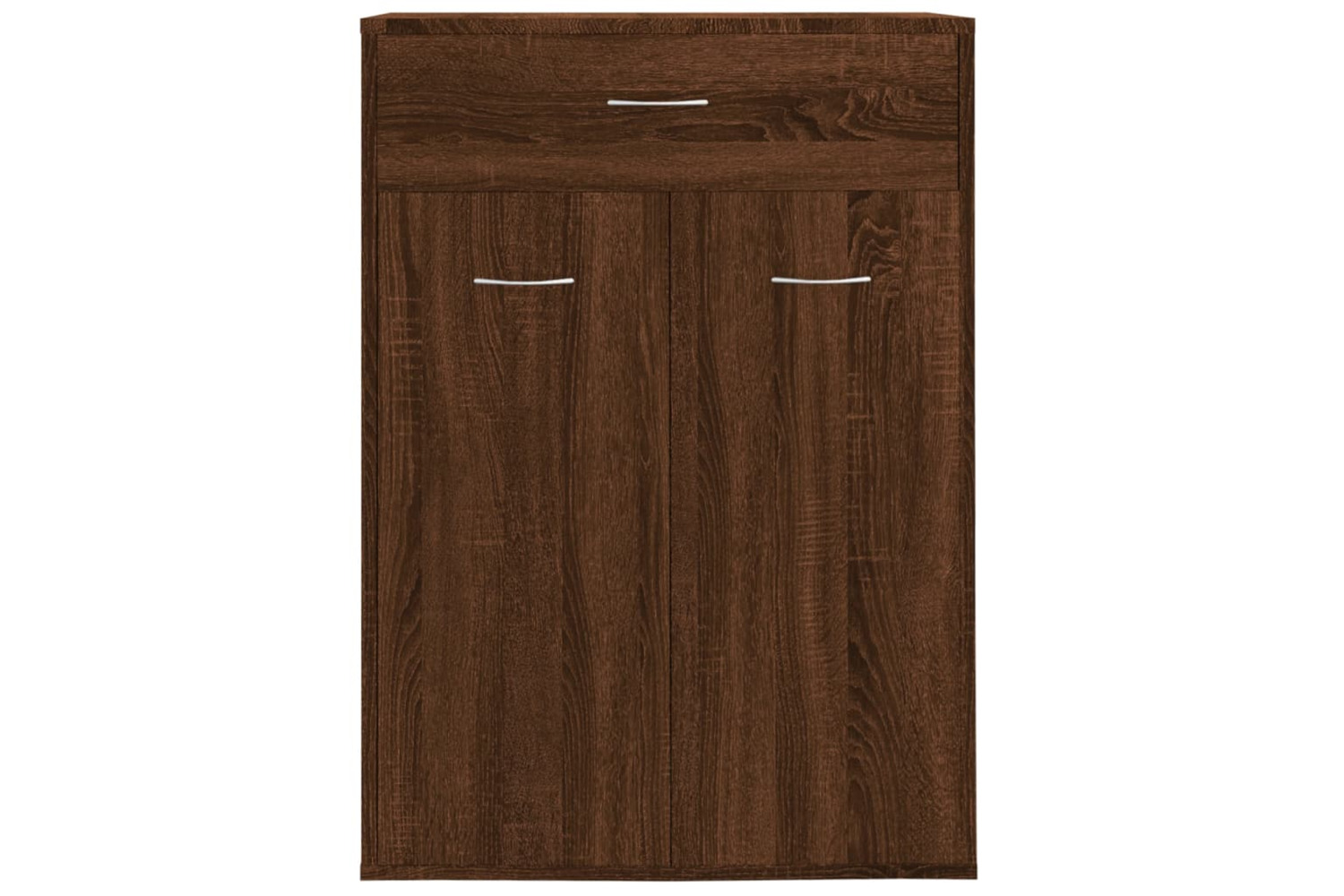 vidaXL 815419 Shoe Cabinet Brown Oak 60x35x84cm Engineered Wood