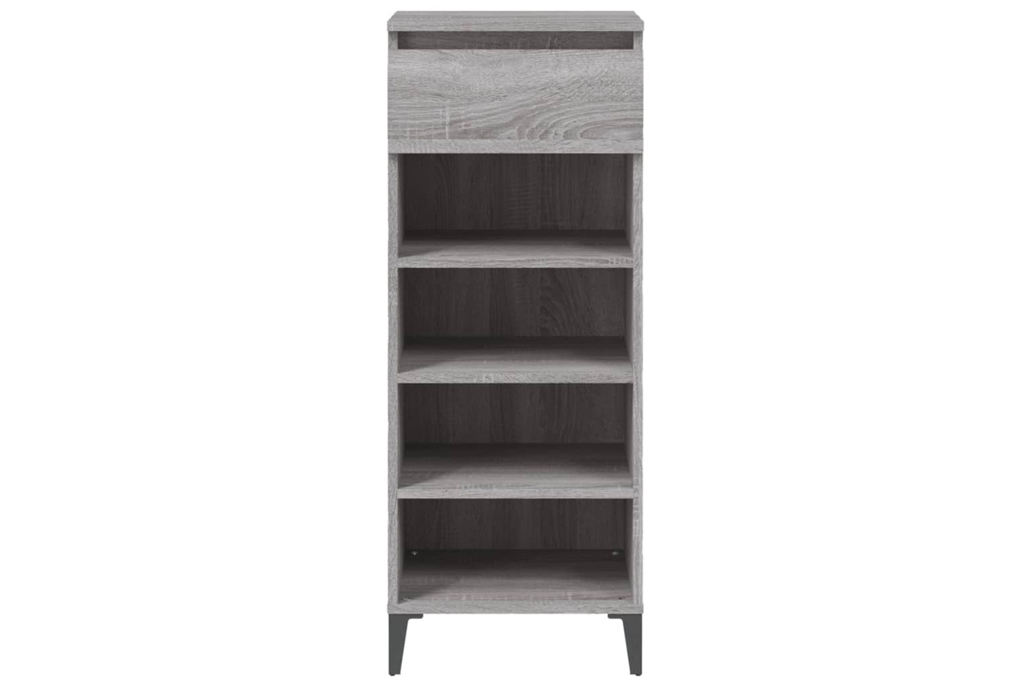 vidaXL 819786 Shoe Rack Grey Sonoma 40x36x105cm Engineered Wood