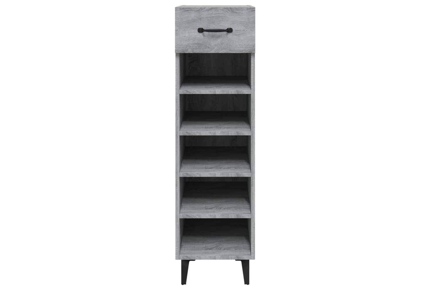 vidaXL 817565 Shoe Cabinet Grey Sonoma 30x35x105cm Engineered Wood