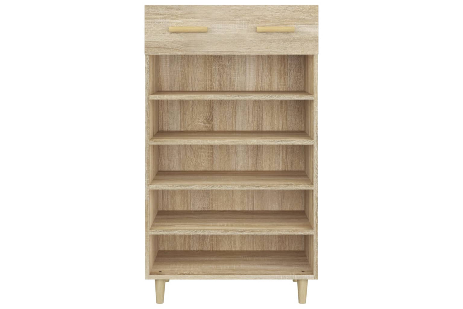 vidaXL 812783 Shoe Cabinet Sonoma Oak 60x35x105cm Engineered Wood