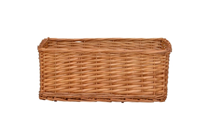 Vidaxl 286981 4 Piece Nesting Basket Set Brown Willow