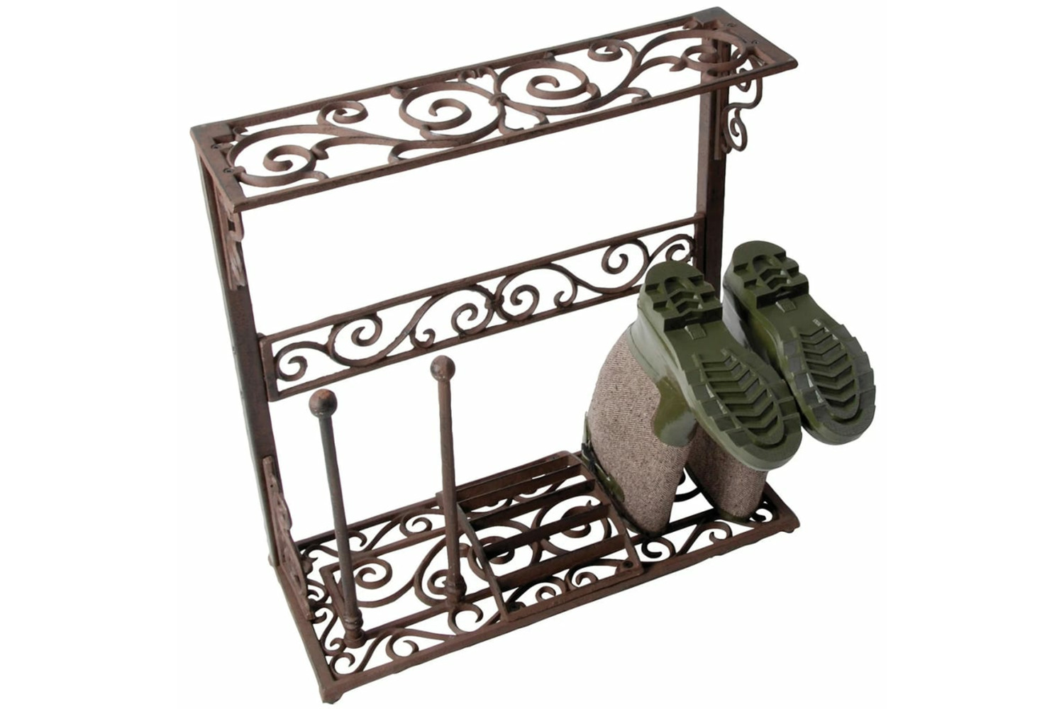 Esschert Design 411474 Boot Rack Size S Cast Iron Lh58
