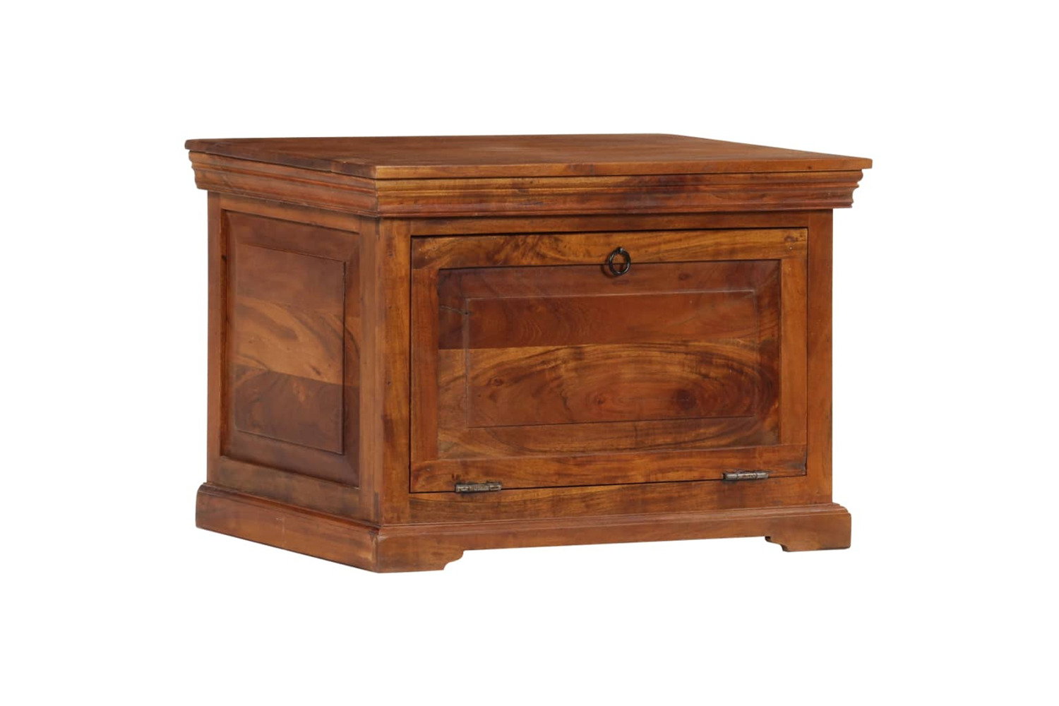 vidaXL 247582 Shoe Cabinet 60x40x41cm Solid Acacia Wood