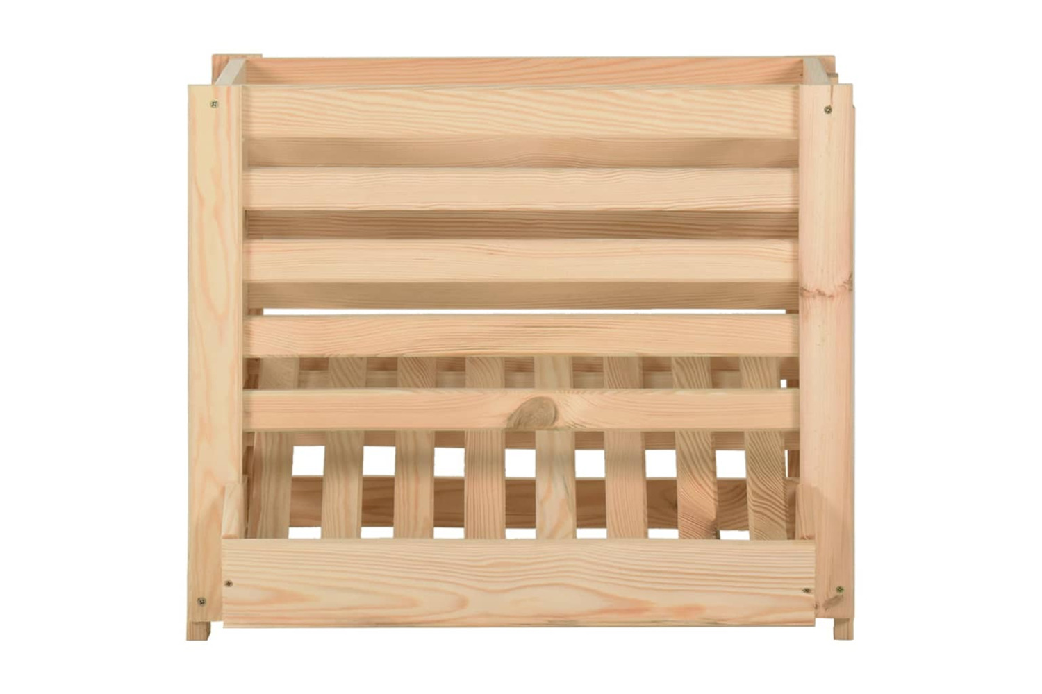 vidaXL 327328 Potato Box 60x40x50cm Solid Pinewood
