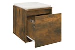 Vidaxl 820517 Box Drawer Smoked Oak 40.5x40x40 Cm Engineered Wood
