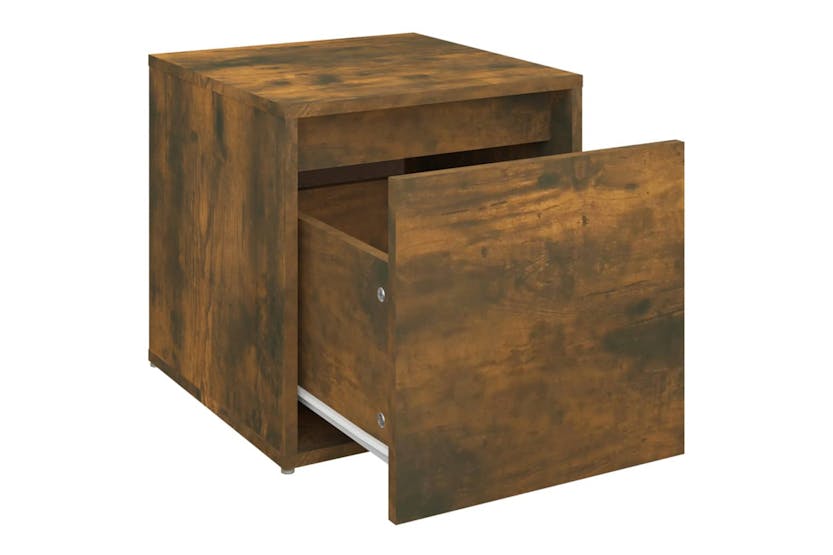 Vidaxl 820517 Box Drawer Smoked Oak 40.5x40x40 Cm Engineered Wood