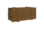 Vidaxl 825001 Storage Box Honey Brown 91x40.5x42 Cm Solid Wood Pine