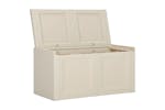 Vidaxl 340611 Cushion Box Vanilla Ice 86x40x42 Cm 85 L