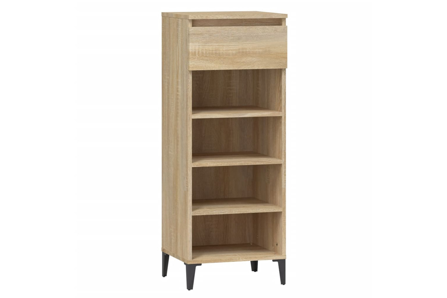 vidaXL 819783 Shoe Rack Sonoma Oak 40x36x105cm Engineered Wood