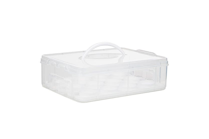 Hi 445570 Storage Box For 12 Pcs Cupcakes 6 L Transparent