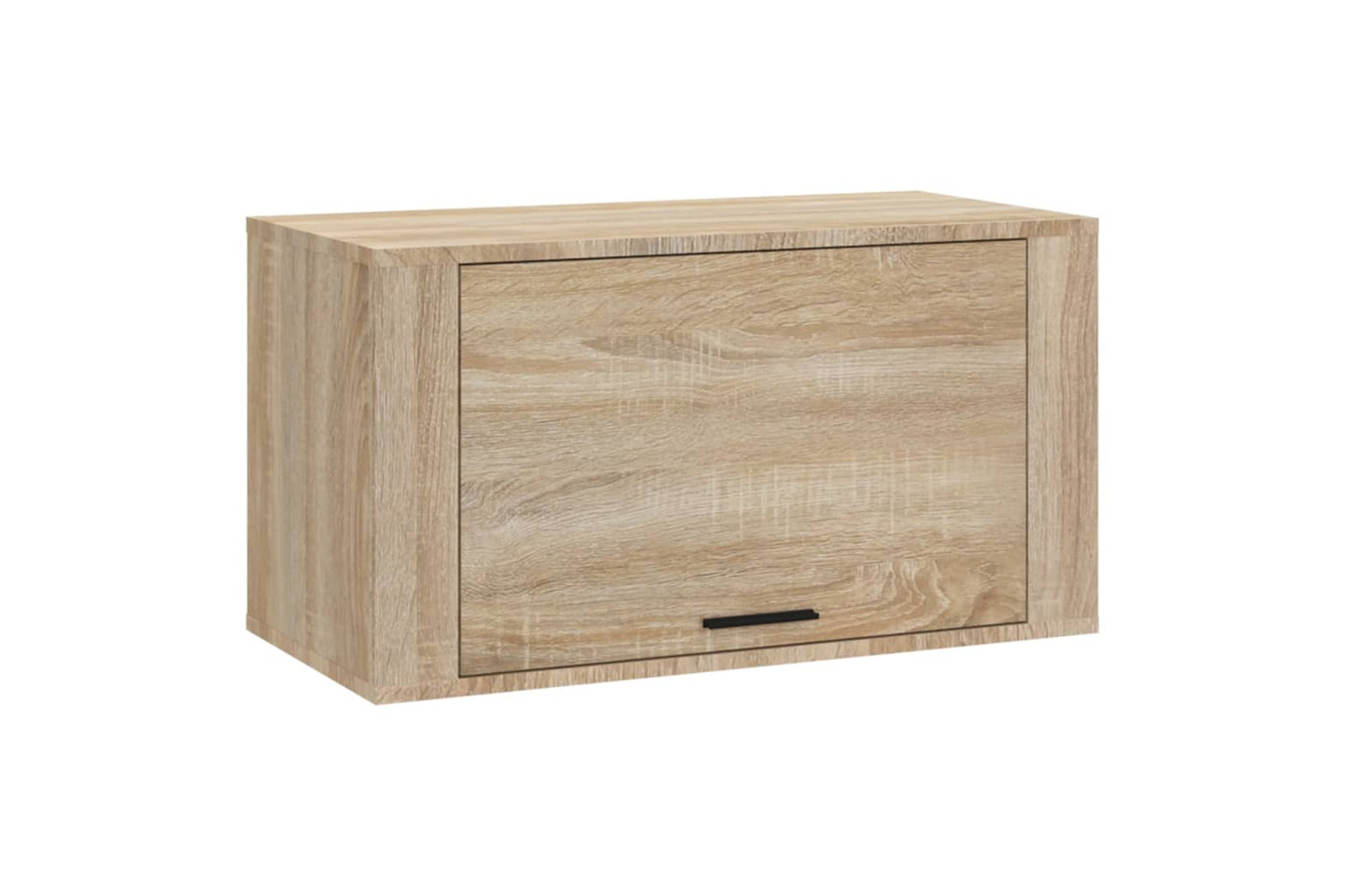 vidaXL 821015 Wall-mounted Shoe Cabinet Sonoma Oak 70x35x38cm Engineered Wood