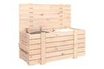 Vidaxl 824998 Storage Box 91x40.5x42 Cm Solid Wood Pine