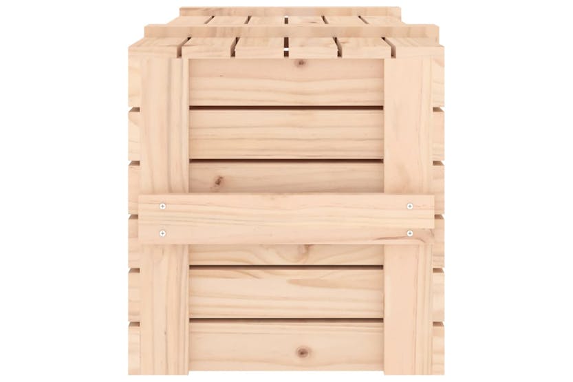 Vidaxl 824998 Storage Box 91x40.5x42 Cm Solid Wood Pine