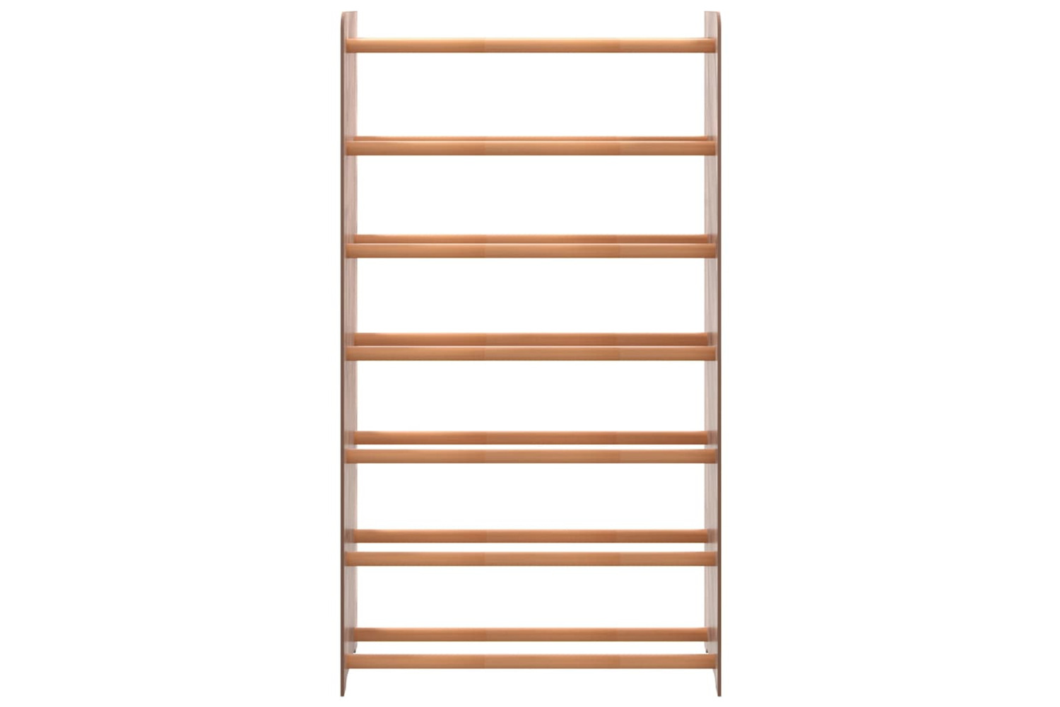 vidaXL 327349 Shoe Rack Brown 65x24x117cm Engineered Wood
