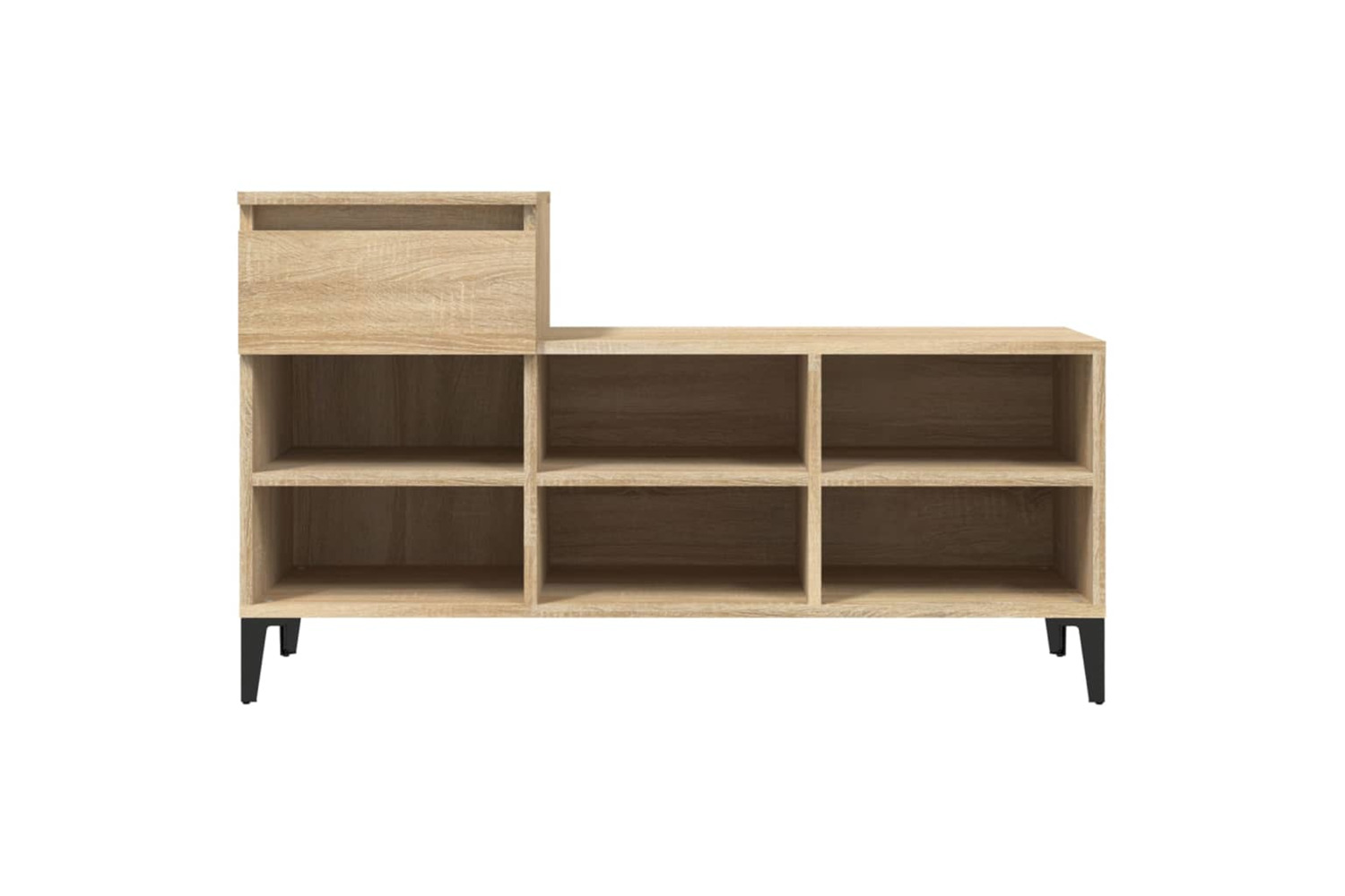 vidaXL 821215 Shoe Cabinet Sonoma Oak 102x36x60cm Engineered Wood