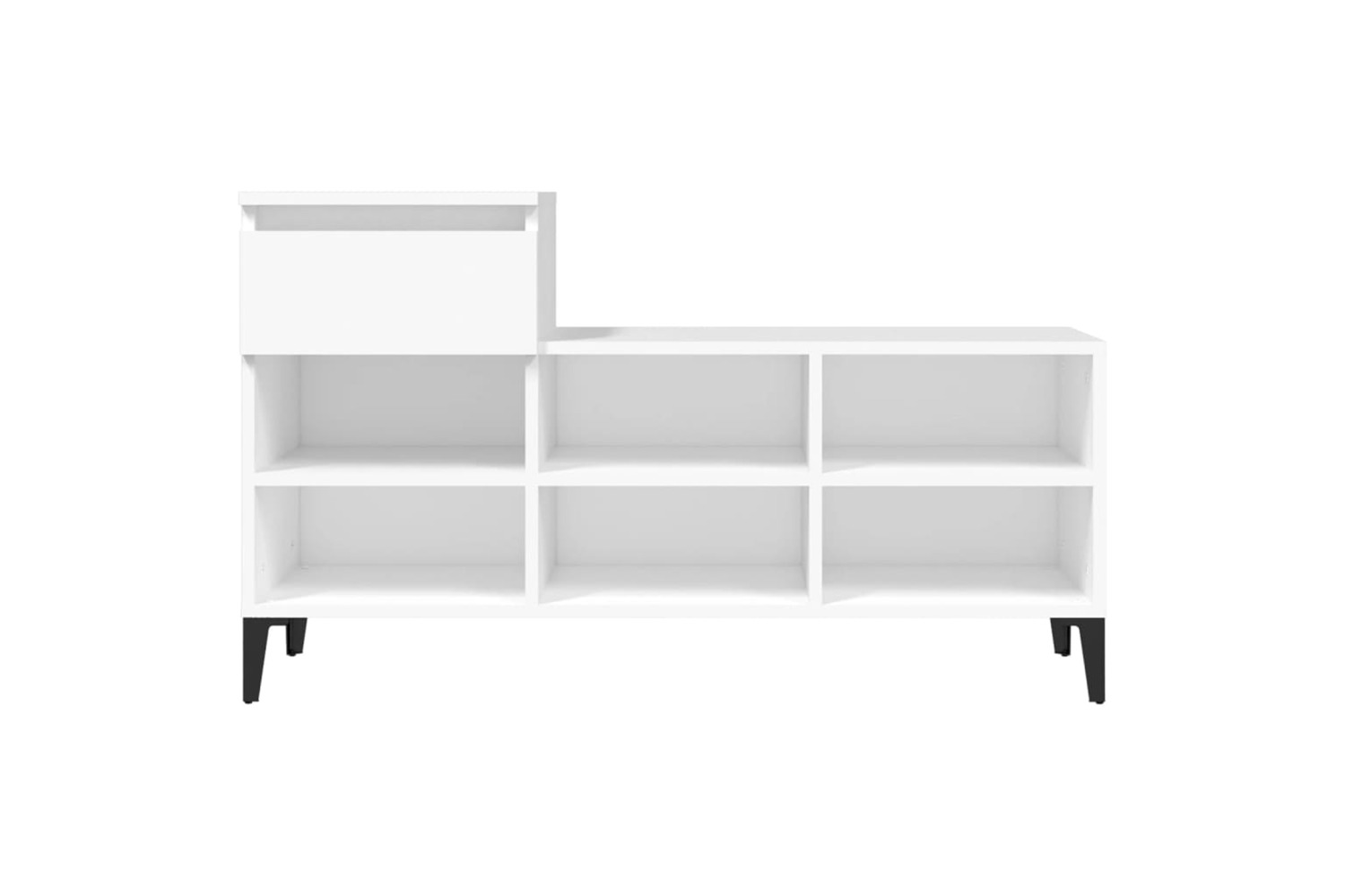 vidaXL 821212 Shoe Cabinet White 102x36x60cm Engineered Wood