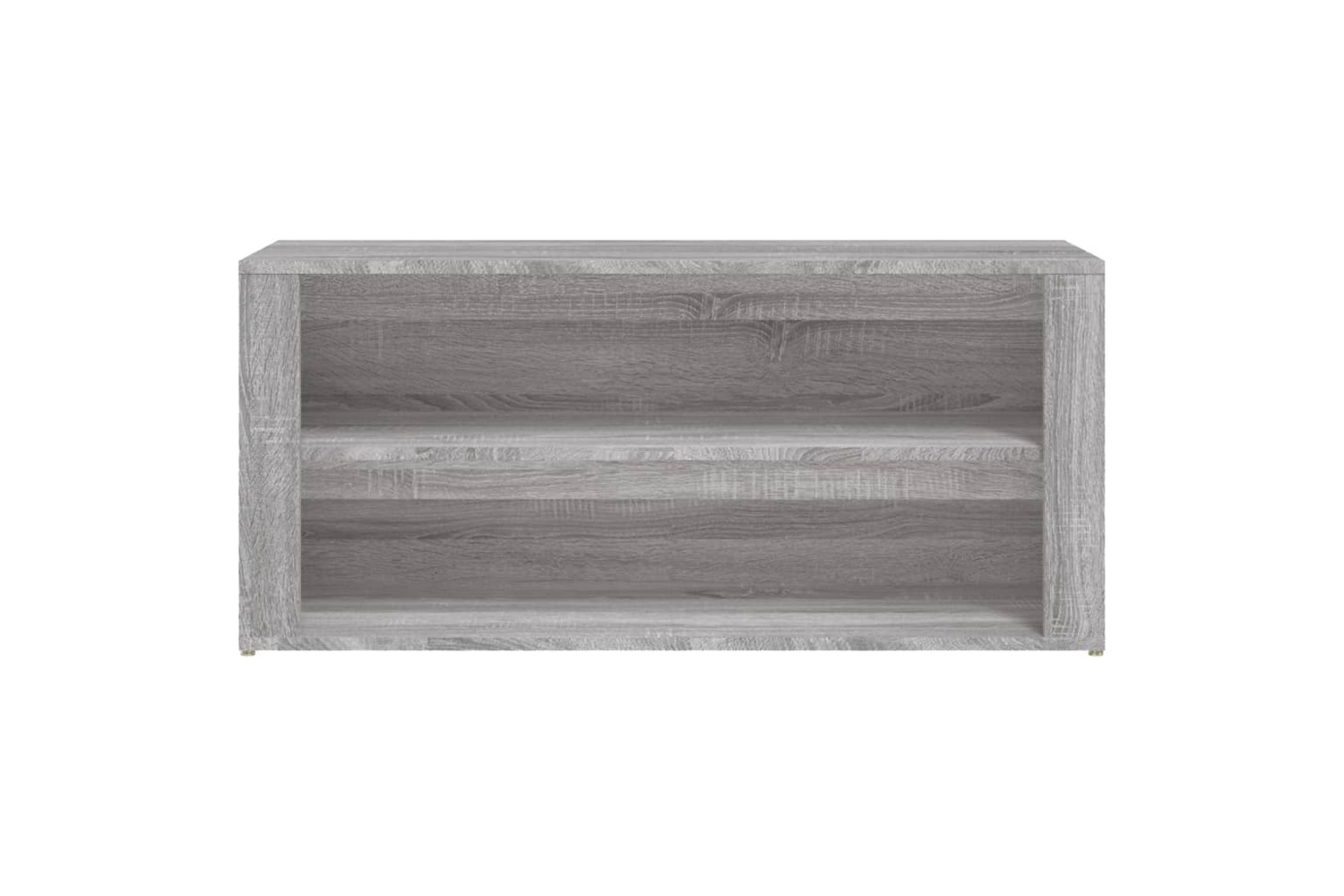 vidaXL 816910 Shoe Rack Grey Sonoma 100x35x45cm Engineered Wood
