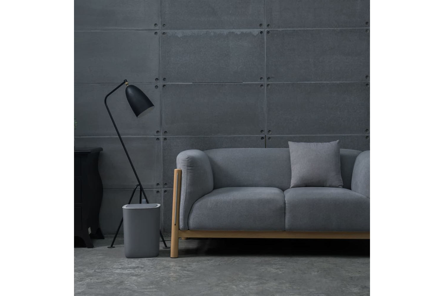 Eko Smart Sensor Bin Morandi 12 L Grey