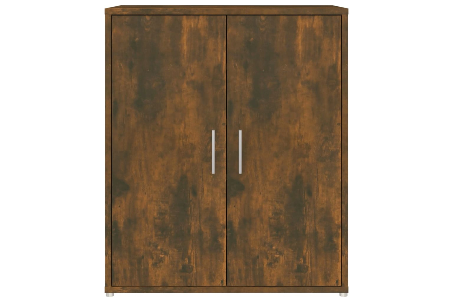 vidaXL 816008 Shoe Cabinet Smoked Oak 60x35x70cm Engineered Wood