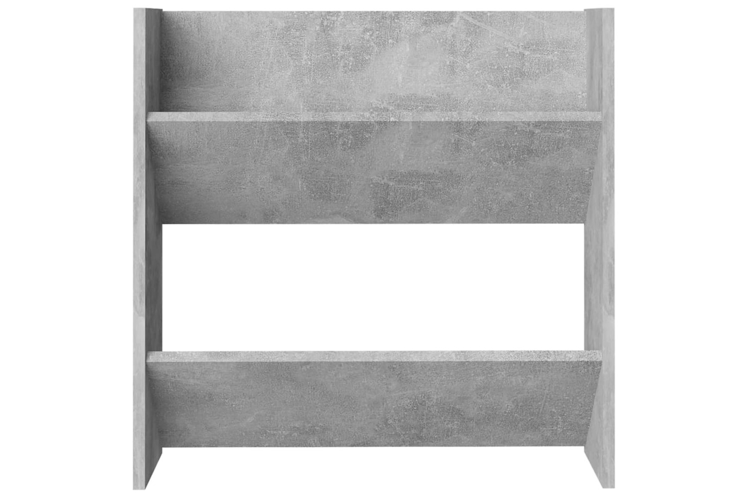 vidaXL 806727 Wall Shoe Cabinets 2 Pcs Concrete Grey 60x18x60cm Engineered Wood