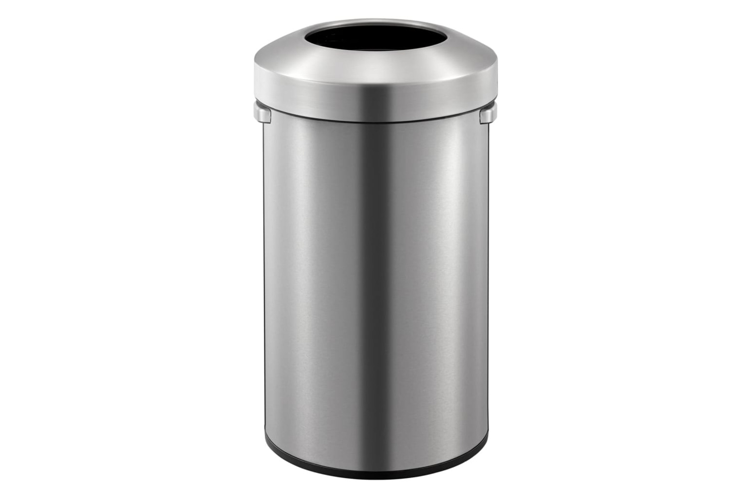 Eko 440065 Open Top Waste Bin Urban 90 L Matte Silver