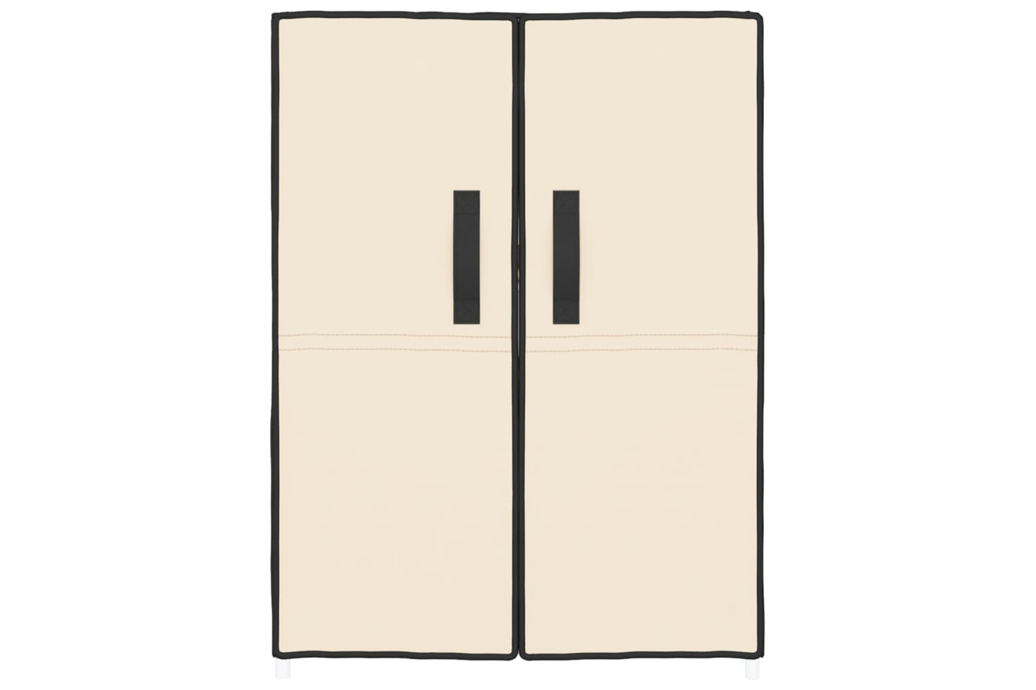 vidaXL 337263 Shoe Cabinet Cream 60x28x90cm Fabric