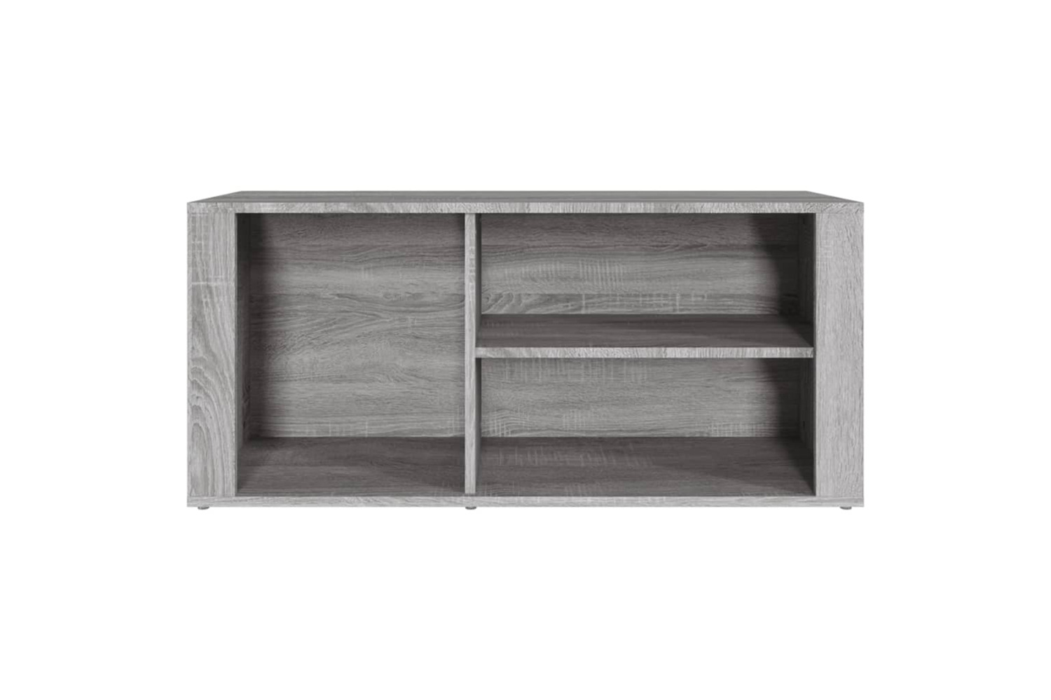 vidaXL 816926 Shoe Cabinet Grey Sonoma 100x35x45cm Engineered Wood